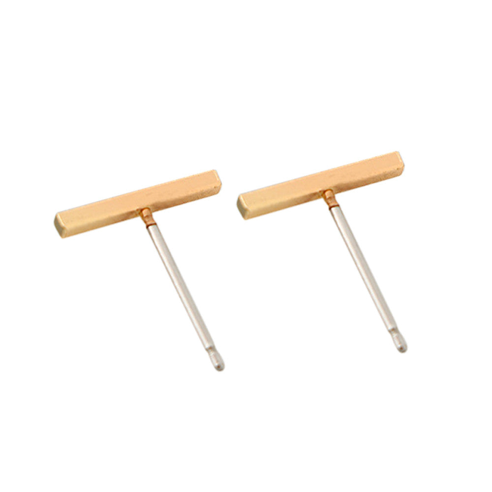 Flat earrings female earrings