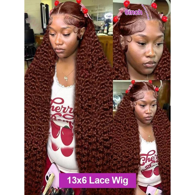 Christmas Halloween Deep Curly Wig