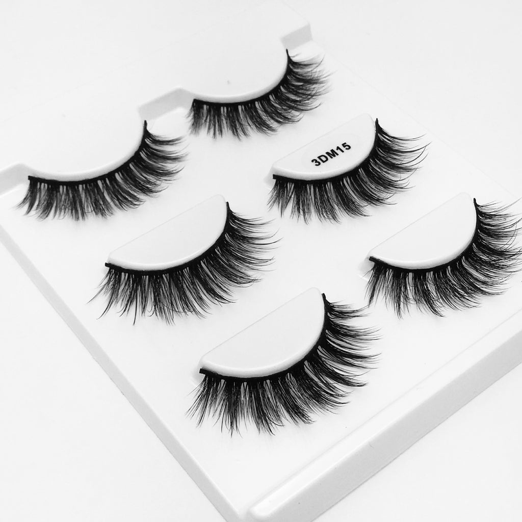 3D Layer Mink Hair Handmade Natural Thick Eyelash