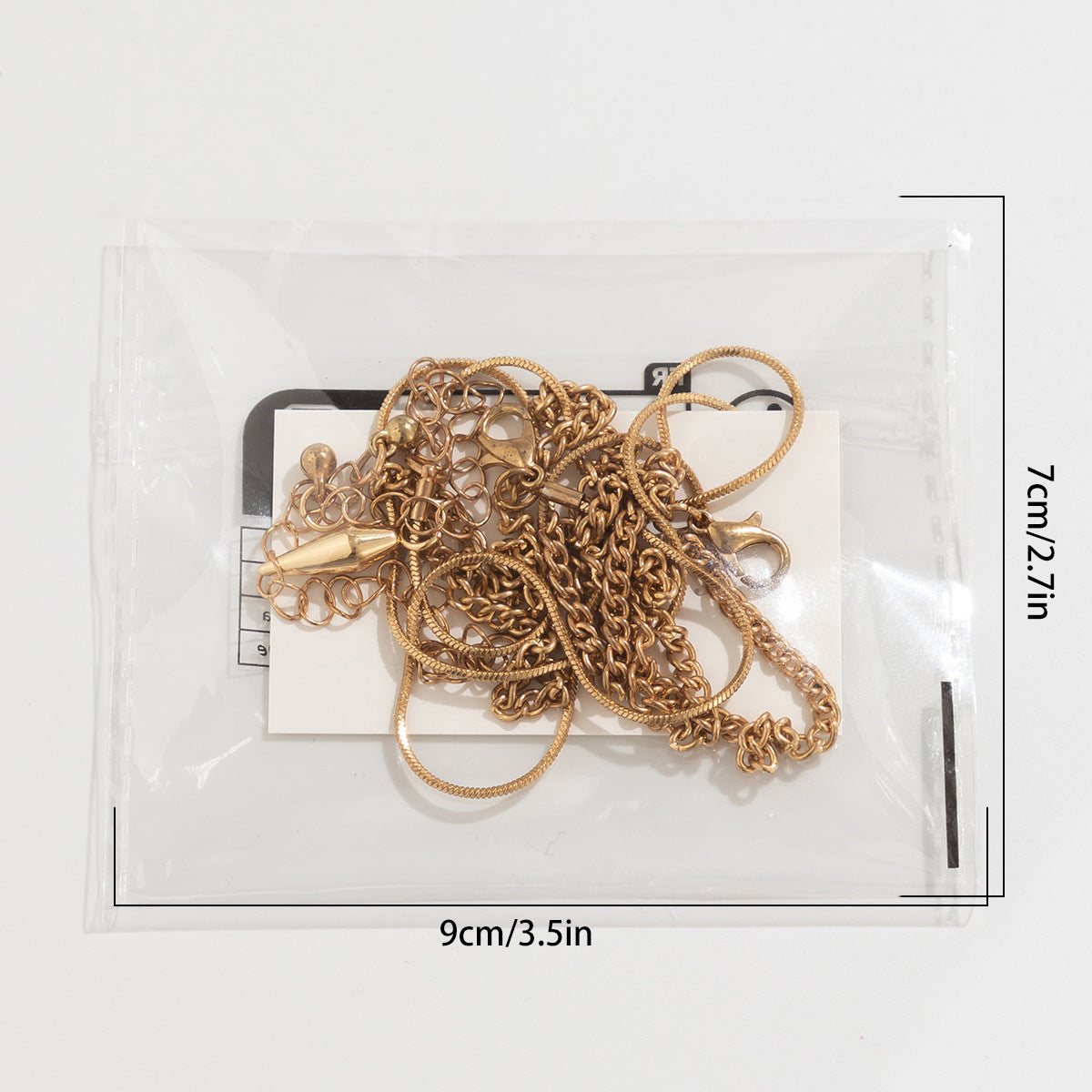 Niche Rivet Necklace Ornament Men's Trendy Hip Hop Cool Long Sweater Chain