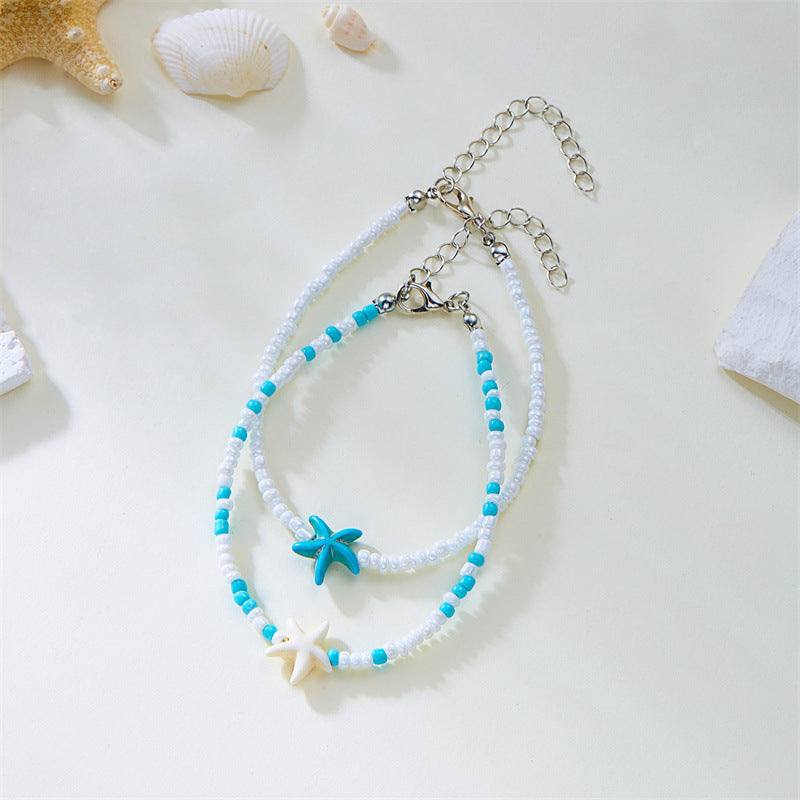 Summer Fashion Beads String Women Anklets
