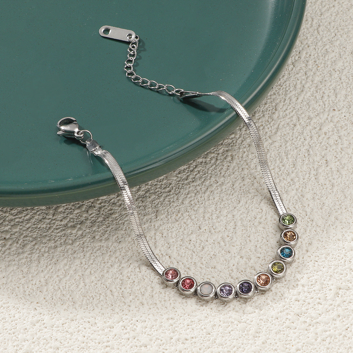 High-grade Accessories All-match Titanium Steel Blade Chain Bracelet