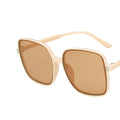 Rice Nail Square Sunglasses Gradient Color