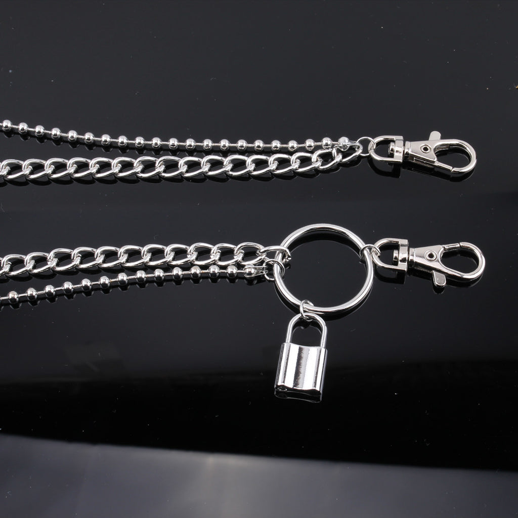 Retro Street Photography Men And Women Waist Chain Pendant