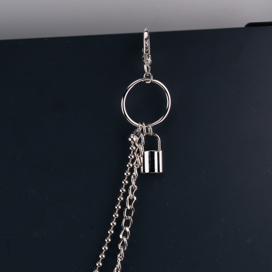 Retro Street Photography Men And Women Waist Chain Pendant