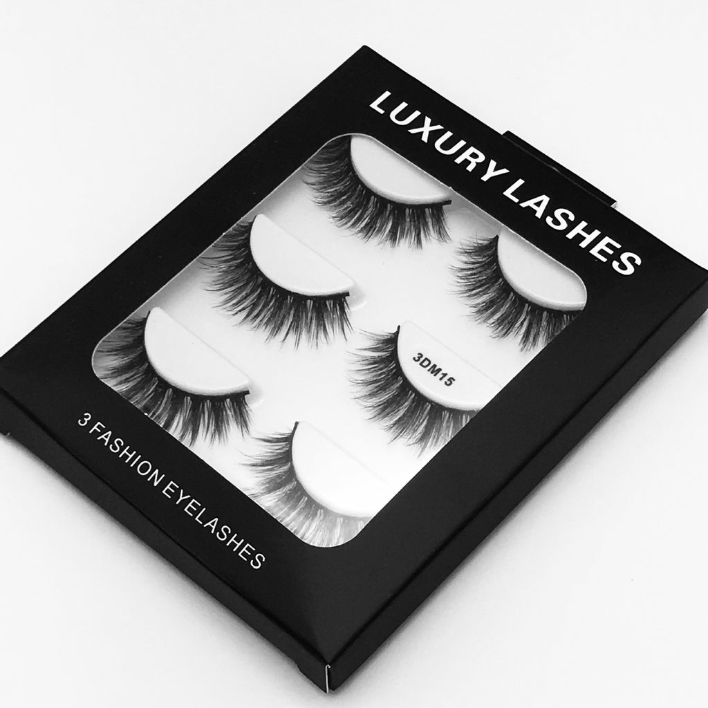 3D Layer Mink Hair Handmade Natural Thick Eyelash