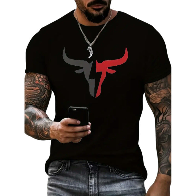 Fashion American 3D Printed T-shirt