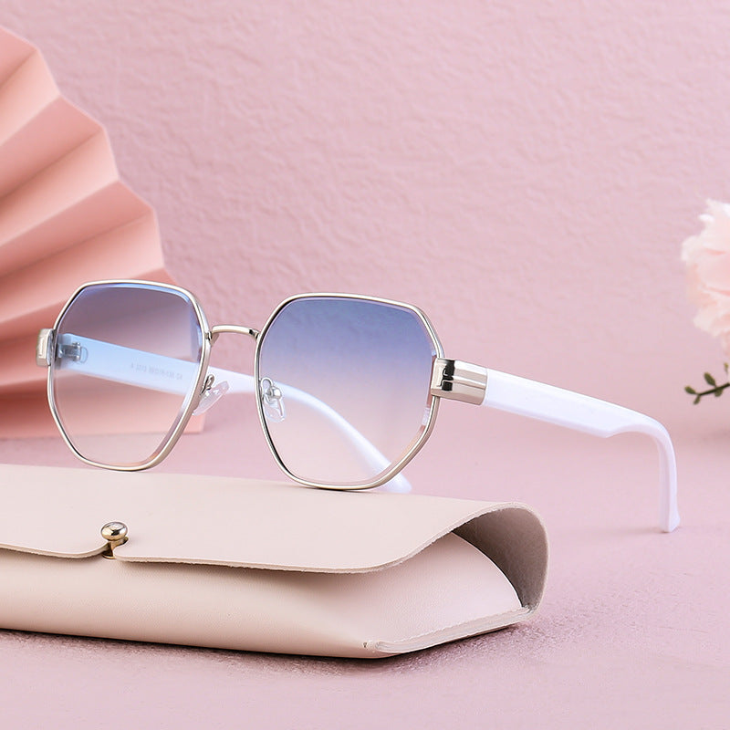 Square Women's Outdoor Fashion Street Shooting Sunglasses