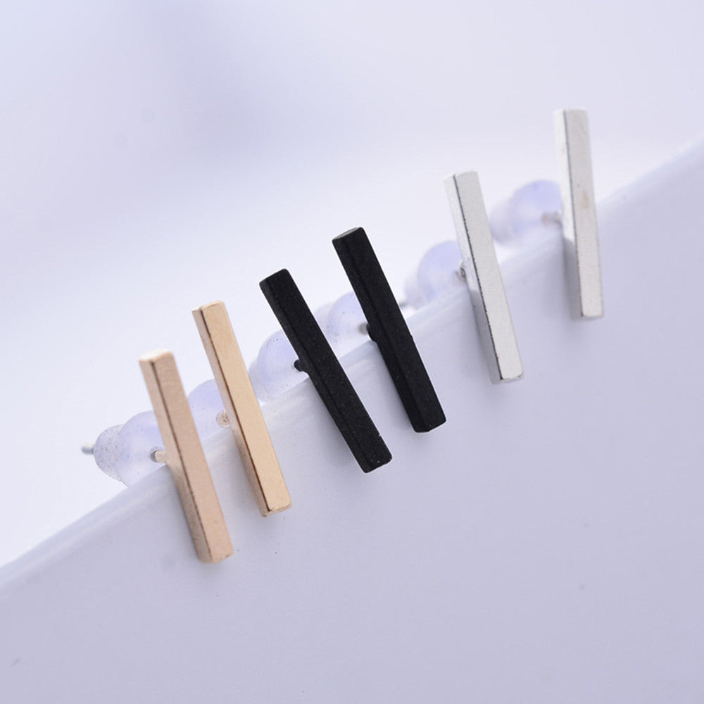 Flat earrings female earrings