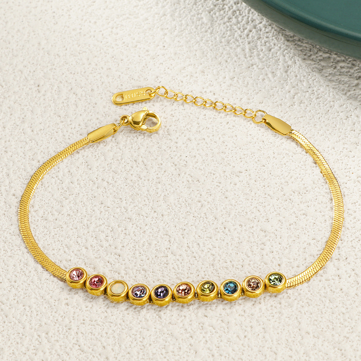 High-grade Accessories All-match Titanium Steel Blade Chain Bracelet