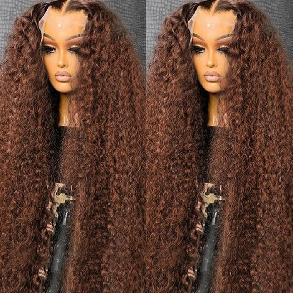 Christmas Halloween Deep Curly Wig