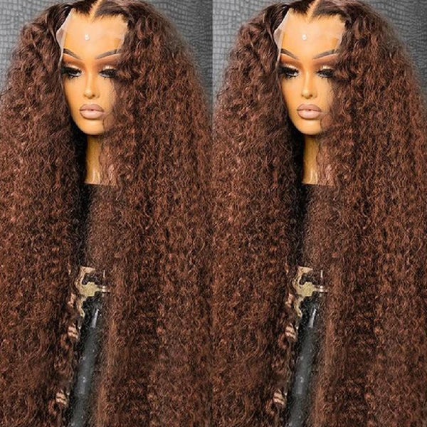 Christmas Halloween Deep Curly Wig