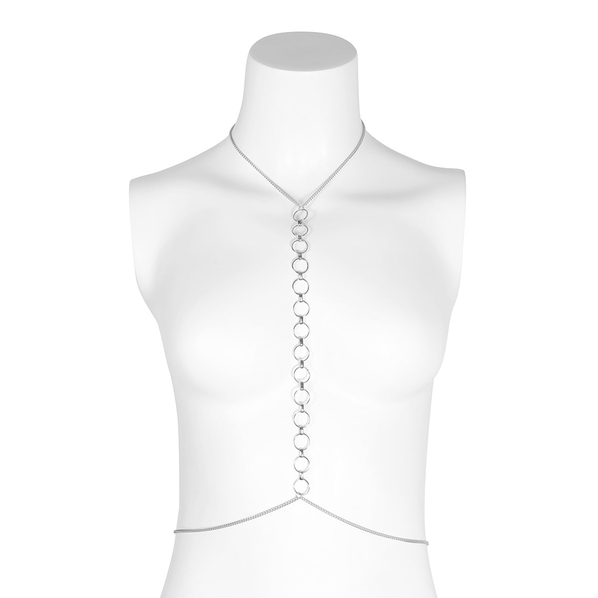 Sexy Ring Chain Necklace One Body