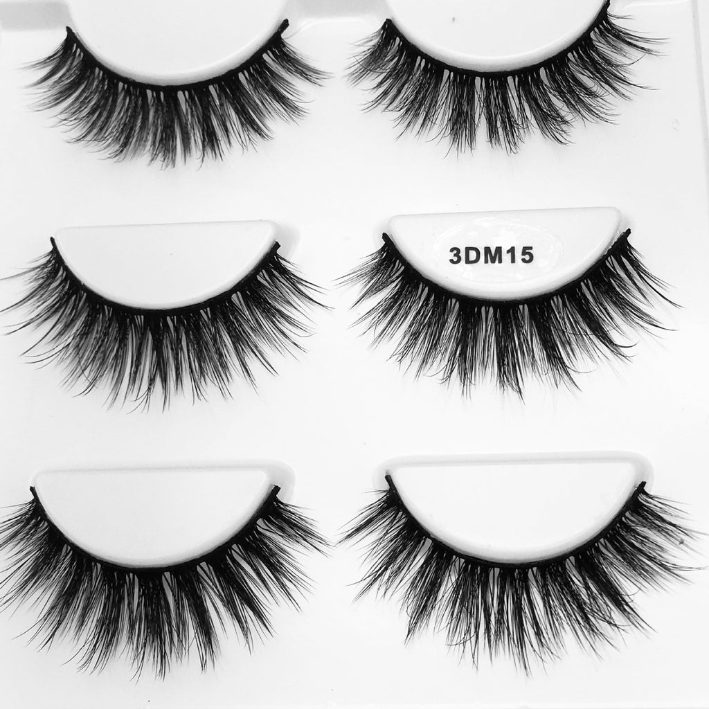 3D Layer Mink Hair Handmade Natural Thick Eyelash