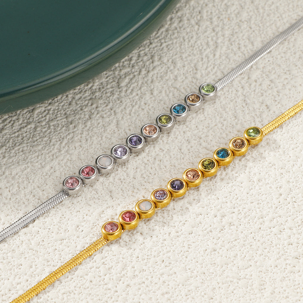 High-grade Accessories All-match Titanium Steel Blade Chain Bracelet