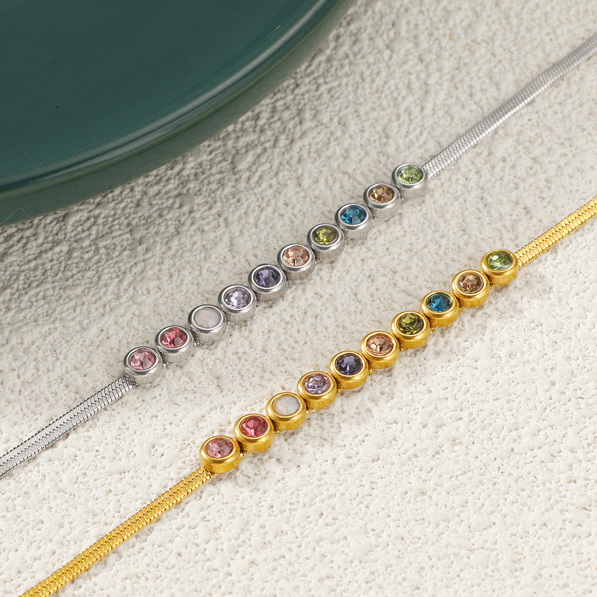 High-grade Accessories All-match Titanium Steel Blade Chain Bracelet