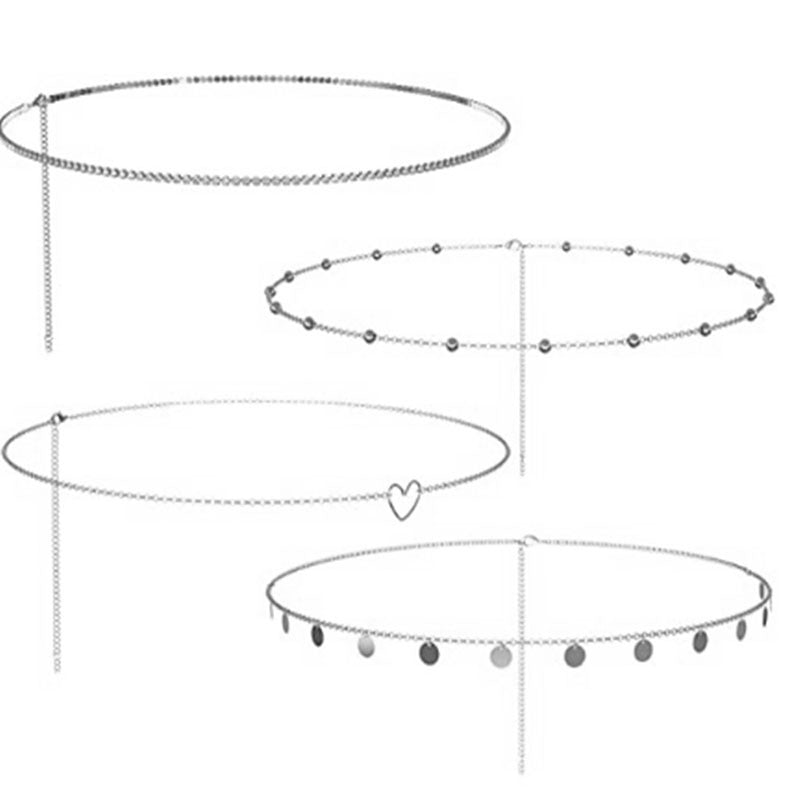 European And American Sexy Thin Chain Waist Chain Women