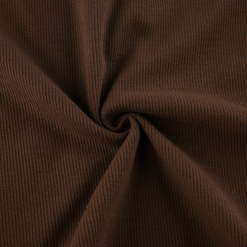 Women's V Neck Slim Floral Print Top