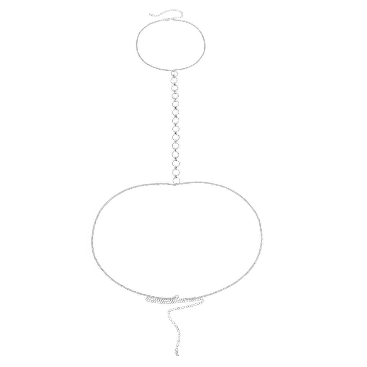 Sexy Ring Chain Necklace One Body