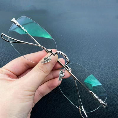 High-end Automatic Adjustment Degree Intelligent Zoom HD Anti-Blue Ray Elderly Presbyopic Glasses