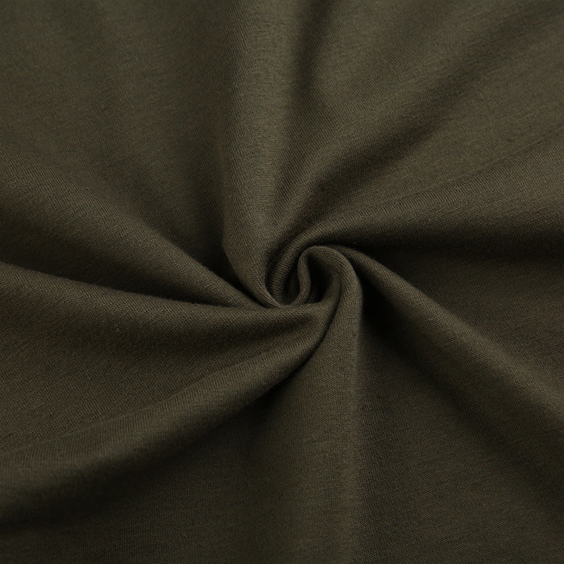 T-shirt Polo Collar Slim Casual Top And Bottoming Shirt